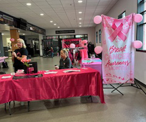 Pink the Rink Banner